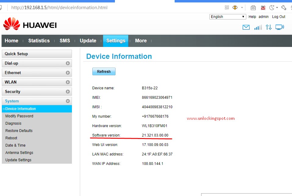 Guide to How to check firmware verson in your Huawei Routers /Mifi