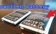 damaged battery